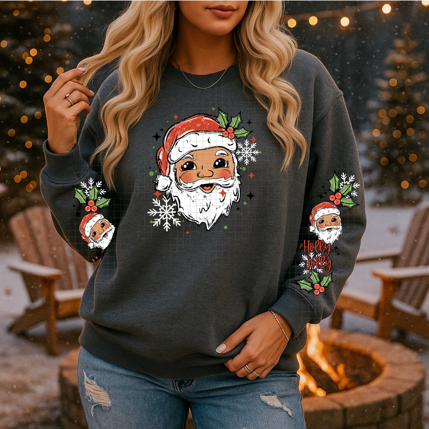 Vintage Santa sweatshirt