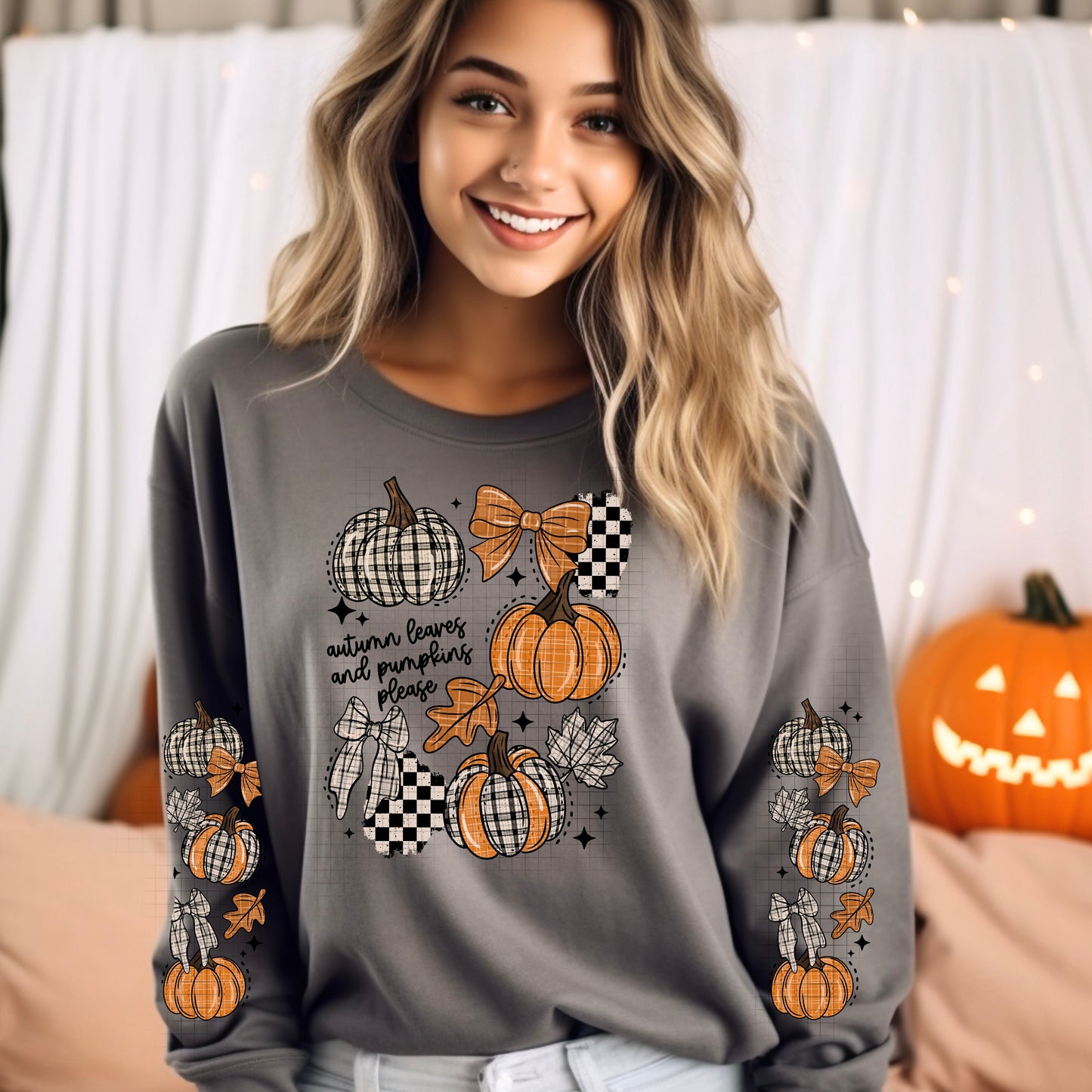 Autumn leaves sweatshirt