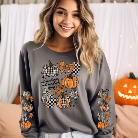Autumn leaves sweatshirt